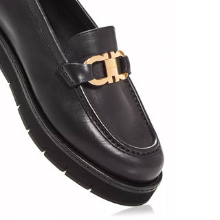 Salvatore Ferragamo - Women's Maryan Gancini Lug Sole Loafers