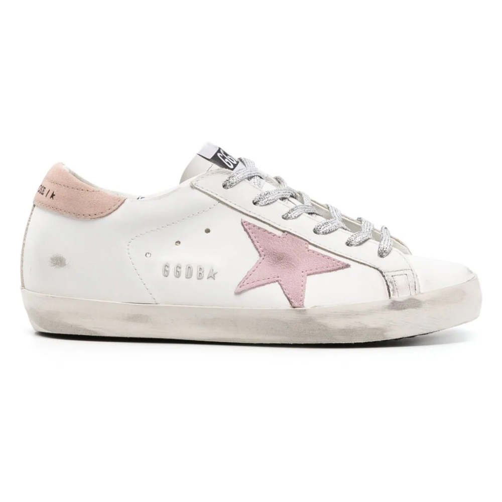 スニーカー Golden Goose SNEAKERS (F00111F006762) Golden Goose - Super Star Leather Sneaker - Optic White