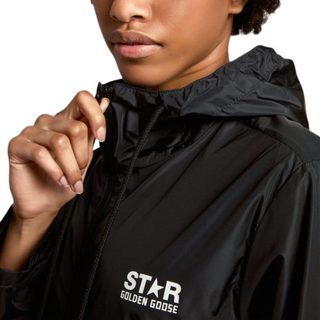 Golden Goose - Women's Daris Technical Fabric Hooded Jacket In Black