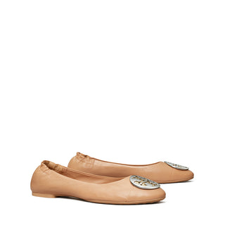 Tory Burch - Claire Cap-toe Ballet Lightsand/Gold