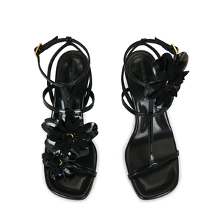 Zimmermann - Belara Leather T-Strap Sandals 85mm