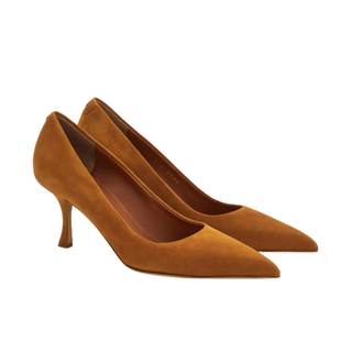 Salvatore Ferragamo - Elydea Pump Shoe in Natural