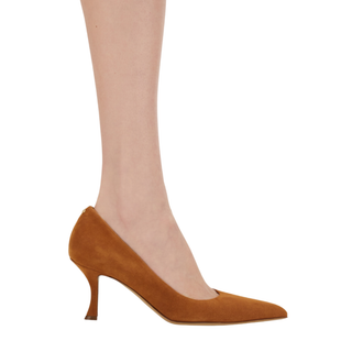 Salvatore Ferragamo - Elydea Pump Shoe in Natural