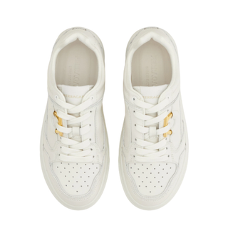 Salvatore Ferragamo - Gancini sneaker in white