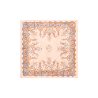 Zimmermann - Printed Silk Square 70 Cream Paisley