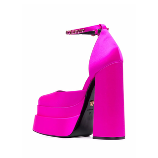 Versace - Medusa Aevitas Platform Pumps  in Hot Pink