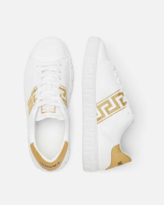 Versace - Men's La Greca Greek Stripe Sneaker