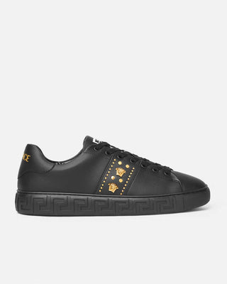 Versace - Men's La Greca Embellished Sneakers