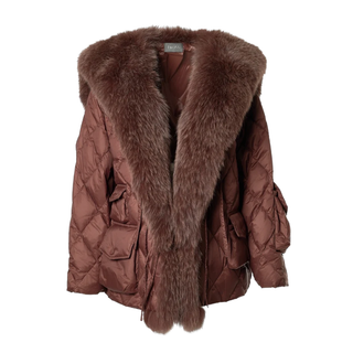 Women's Short Tick Tock Jacket in Chocolate