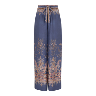 Zimmermann - Valiant Track Pant Navy Paisley