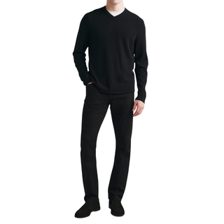 DL 1961 - Russell Slim Straight Jeans Social Cavern (Black)