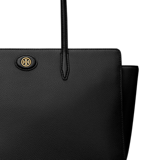 Tory Burch - Robinson Pebbled Tote Black