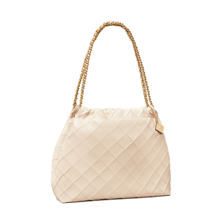 Tory Burch - Fleming Soft Hobo Bag in New Cream