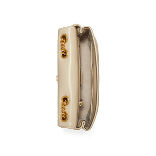 Tory Burch - Small Kira Diamond Quilted Shoulder Bag in Light Stone