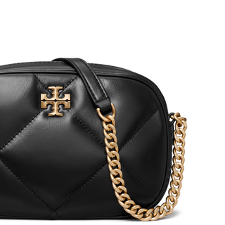 Tory Burch - Kira Diamond Quilt Camera Bag Black