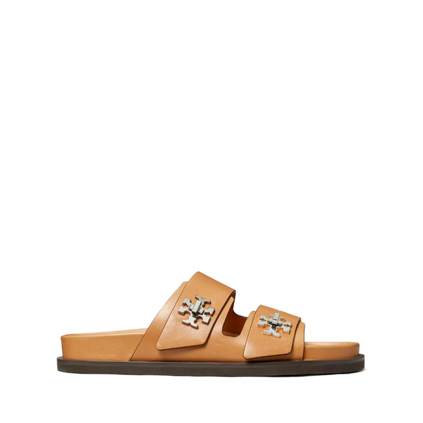 Tory Burch - T Lock Sport Slide Camello – Joe Brand Store