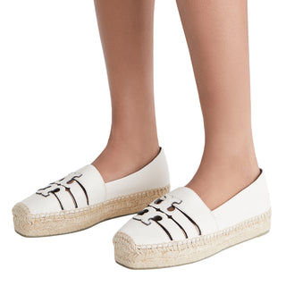 Tory Burch - Ines Multi Strap Platform Espadrille Lightcream