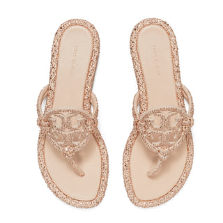 Tory Burch - Miller Knotted Crystal Rosepink