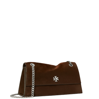 Tory Burch - Turnlock Suede Shoulder Bag Darkcocoa