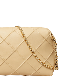 Tory Burch - Fleming Small Crossbody Bag in Vanilla Soft Serve