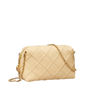 Tory Burch - Fleming Small Crossbody Bag in Vanilla Soft Serve