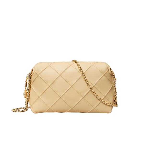 Tory Burch - Fleming Small Crossbody Bag in Vanilla Soft Serve