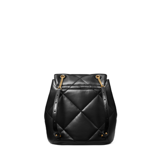 Tory Burch - Kira Diamond Quilt Mini Backpack Black