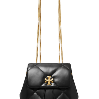 Tory Burch - Kira Diamond Quilt Mini Backpack Black