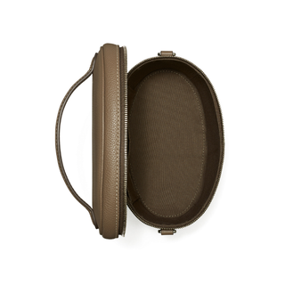 Tory Burch - Soft Pebbled Vanity Case in Wild Mushroom