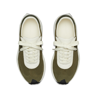 Tory Burch - Tory Trainer Leccio/Blanc (Women)