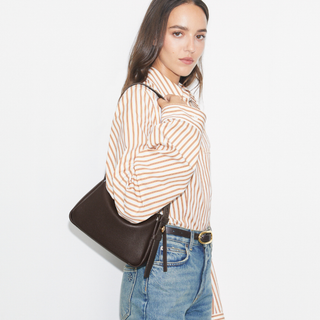 Tory Burch - Romy Small Shoulder Bag Deepbrown