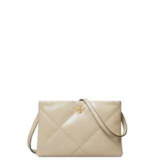 Tory Burch - Kira Diamond Quilt Crossbody Bag Light/Stone