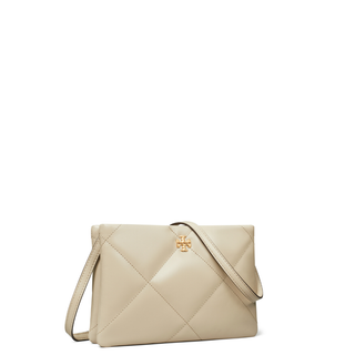 Tory Burch - Kira Diamond Quilt Crossbody Bag Light/Stone