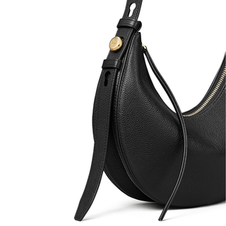 Tory Burch - Romy Half Moon Bag in Black