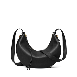 Tory Burch - Romy Half Moon Bag in Black