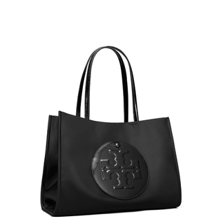 Tory Burch - Ella Patent Small Tote Black