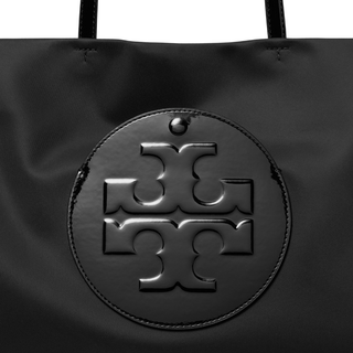 Tory Burch - Ella Patent Small Tote Black