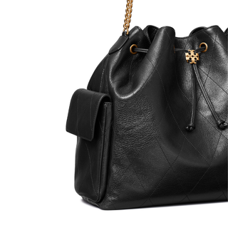 Tory Burch - Large Charlie Quilted Drawstring Shoulder Bag