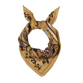 Nature Walk 21" Bandana in Pebble