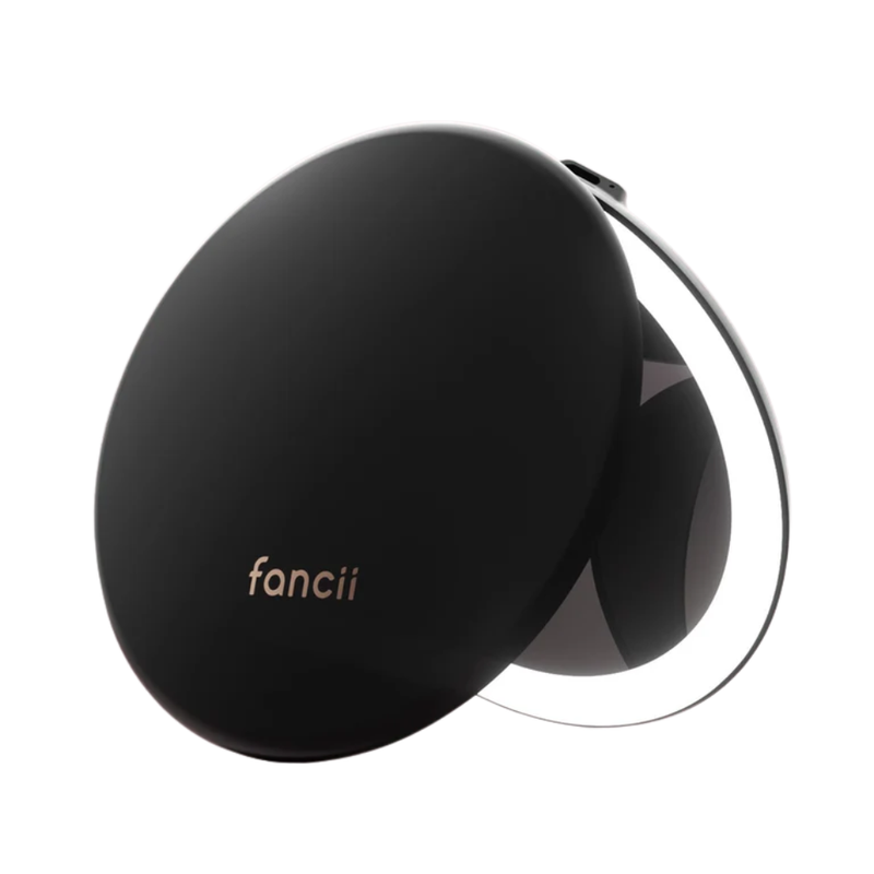 Taylor LED Compact Mirror in Charcoal Chic