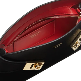 Ferragamo - Hug mini bicolor crossbody bag