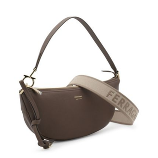 Salvatore Ferragamo - Smile Hobo shoulder Bag in Clay