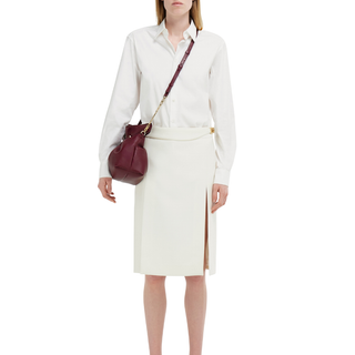 Salvatore Ferragamo Soft-bag (M) in Plum