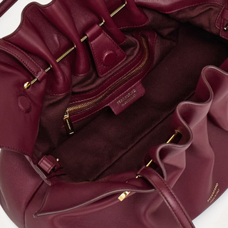Salvatore Ferragamo Soft-bag (M) in Plum