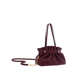 Salvatore Ferragamo Soft-bag (M) in Plum