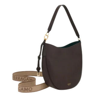 Ferragamo - Hobo bag (M) in Moss