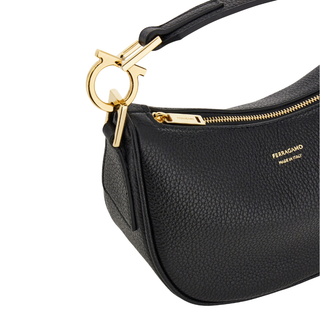 Ferragamo - Smile Grainy Minibag Nero