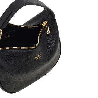 Ferragamo - Smile Grainy Minibag Nero