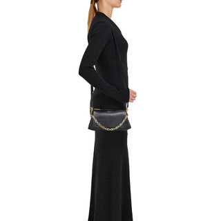 Salvatore Ferragamo - Gancini chain mini bag in Black