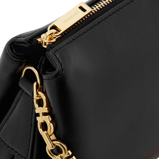 Salvatore Ferragamo - Gancini chain mini bag in Black